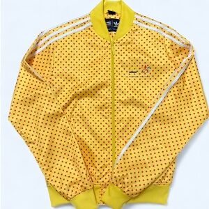 Adidas Pharrell Williams Track Jacket
Men Small Yellow Polkadot Originals
